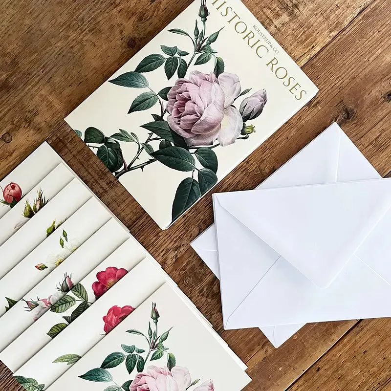 Cardfolder - Historic Roses - Set 8