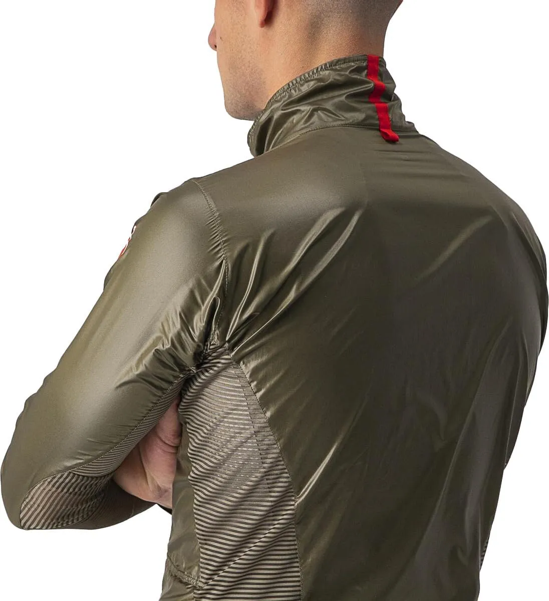 CASTELLI Men’s Aria Shell Jacket, Highly Packable Ultra-Light Wind Protective Cycling Apparel for Road Cycling & Bike Rides