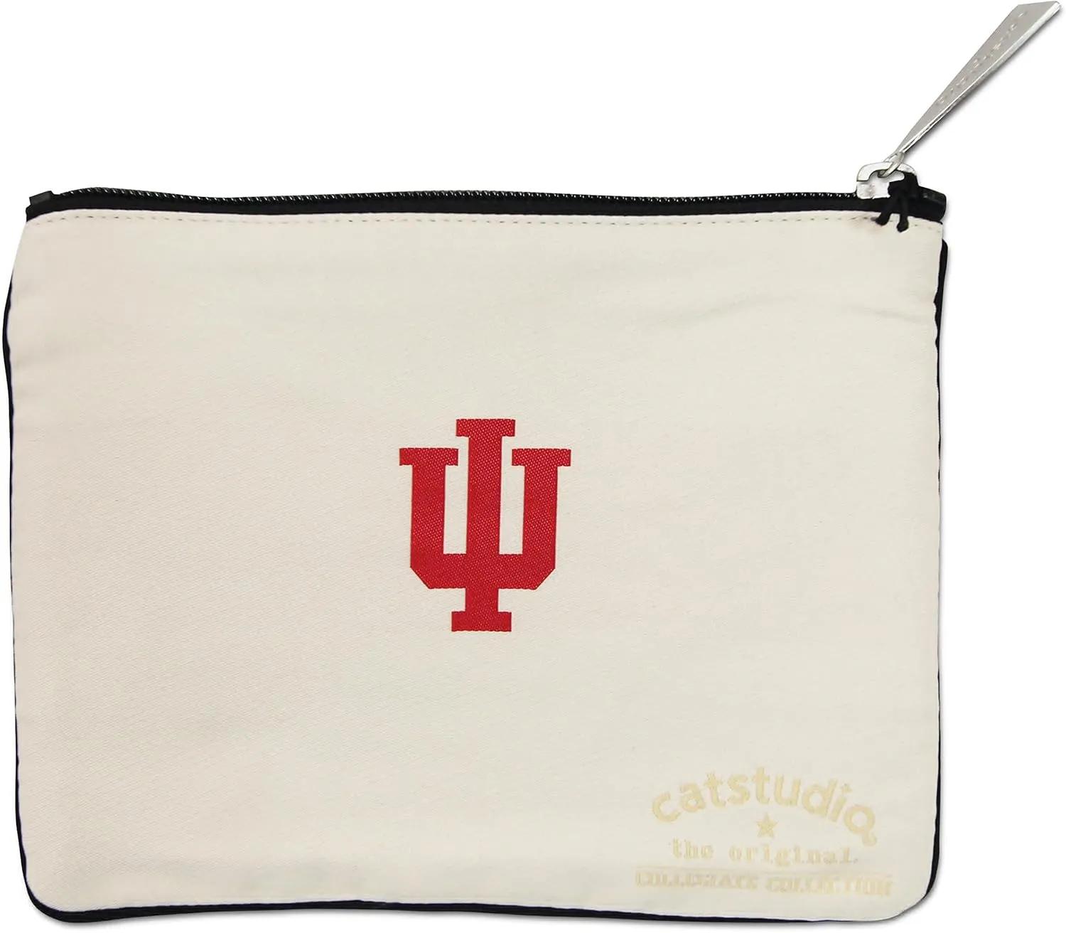 catstudio Indiana University Collegiate Zipper Pouch Purse | Holds Your Phone, Coins, Makeup, Dog Treats, & Tech Tools