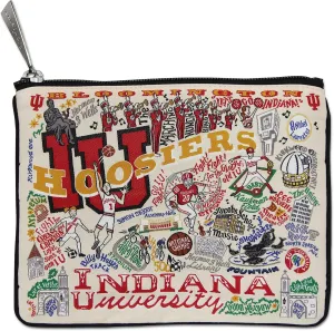catstudio Indiana University Collegiate Zipper Pouch Purse | Holds Your Phone, Coins, Makeup, Dog Treats, & Tech Tools