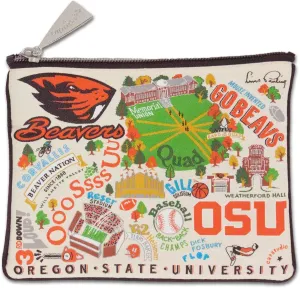 catstudio Oregon State University Collegiate Zipper Pouch Purse | Holds Your Phone, Coins, Makeup, Dog Treats, & Tech Tools