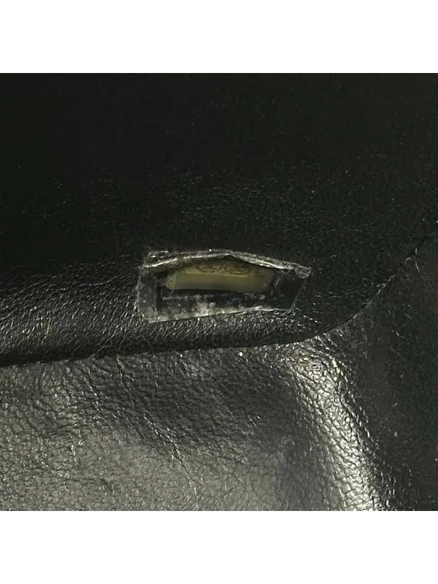 CC Instant help bar bag 4VCHB32177 division chocolate tote Energy-efficient Black logo 7th Chanel enamel