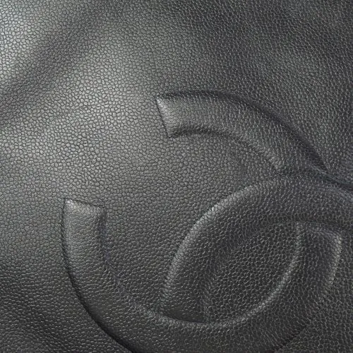 CHANEL 1996-1997 Black Caviar XL Tote Bag ao23528