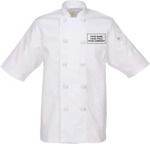 Chef Works Personalized Mens Tivoli Chef Coat