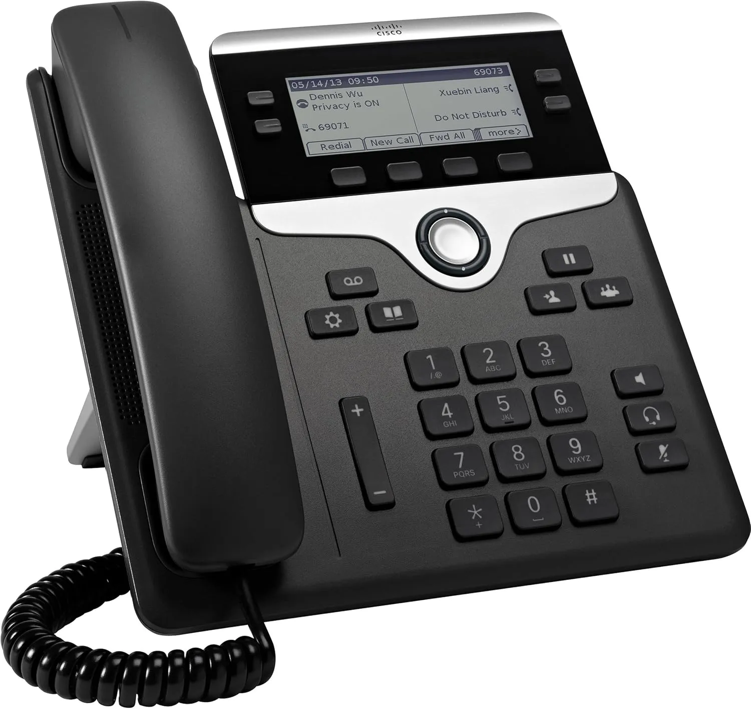 Cisco 7841 Ip Phone - Cable - Wall Mountable - 4 X Total Line - Voip - Caller Id - Speakerphoneenha