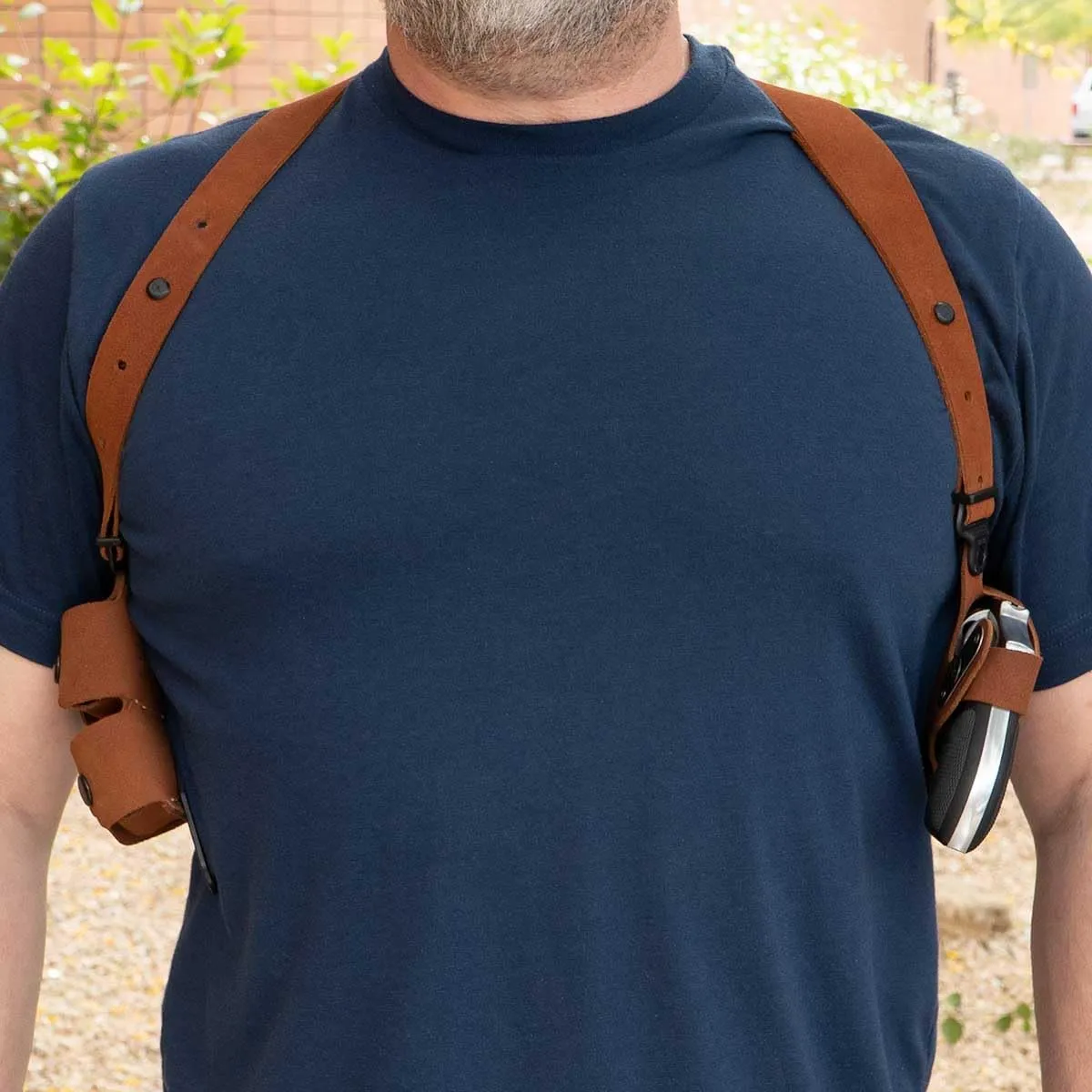 Classic Lite 2.0 Shoulder System - Premium Center Cut Steerhide, Natural, Right Shooting Hand