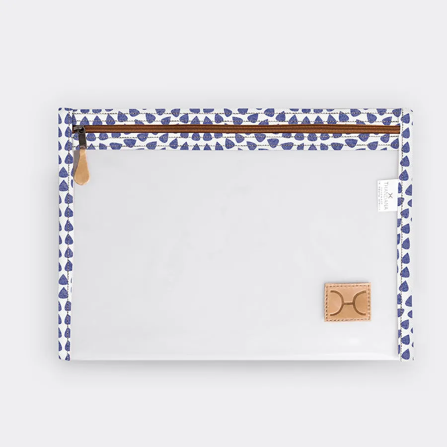Clear Document Pouch Laminated Fabric