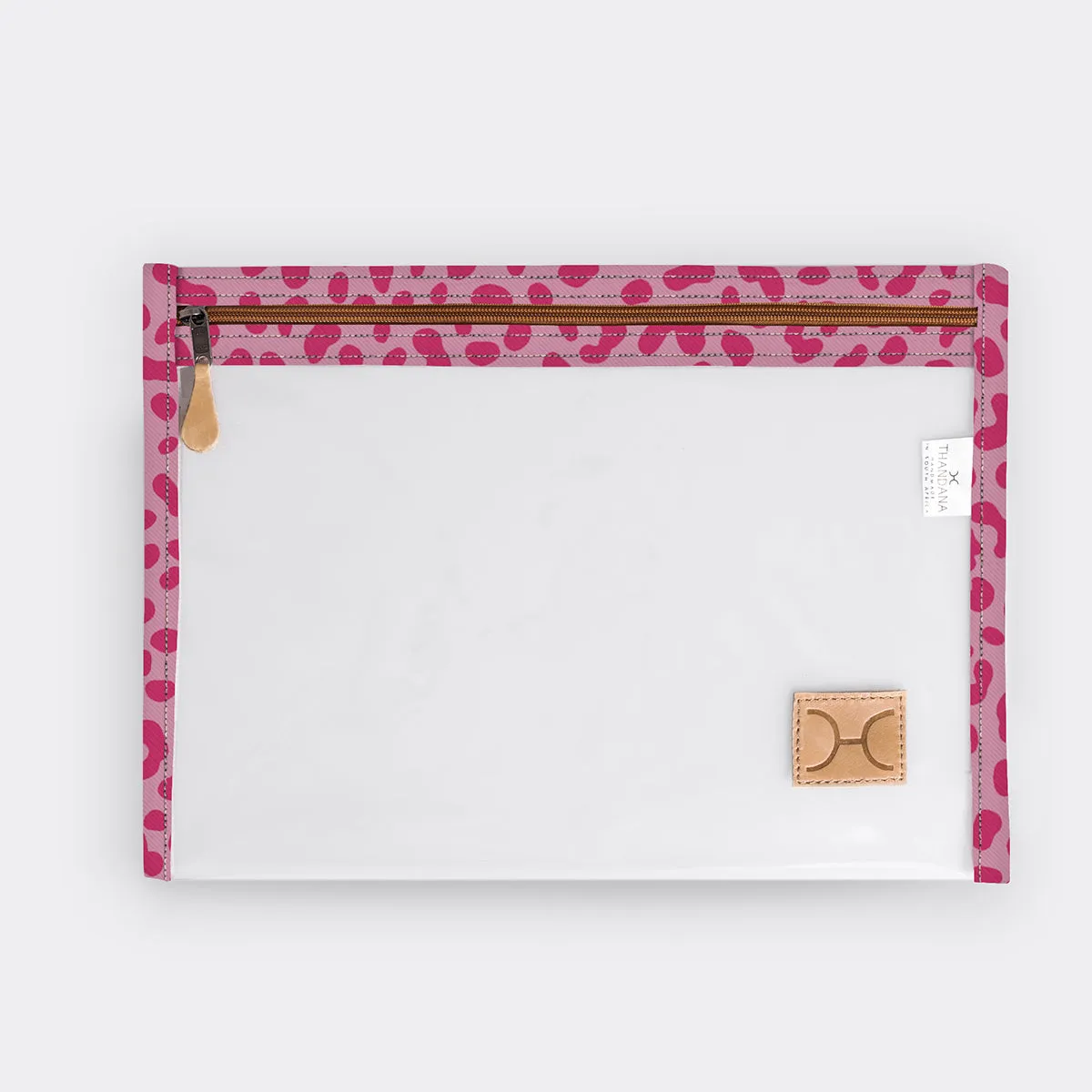Clear Document Pouch Laminated Fabric