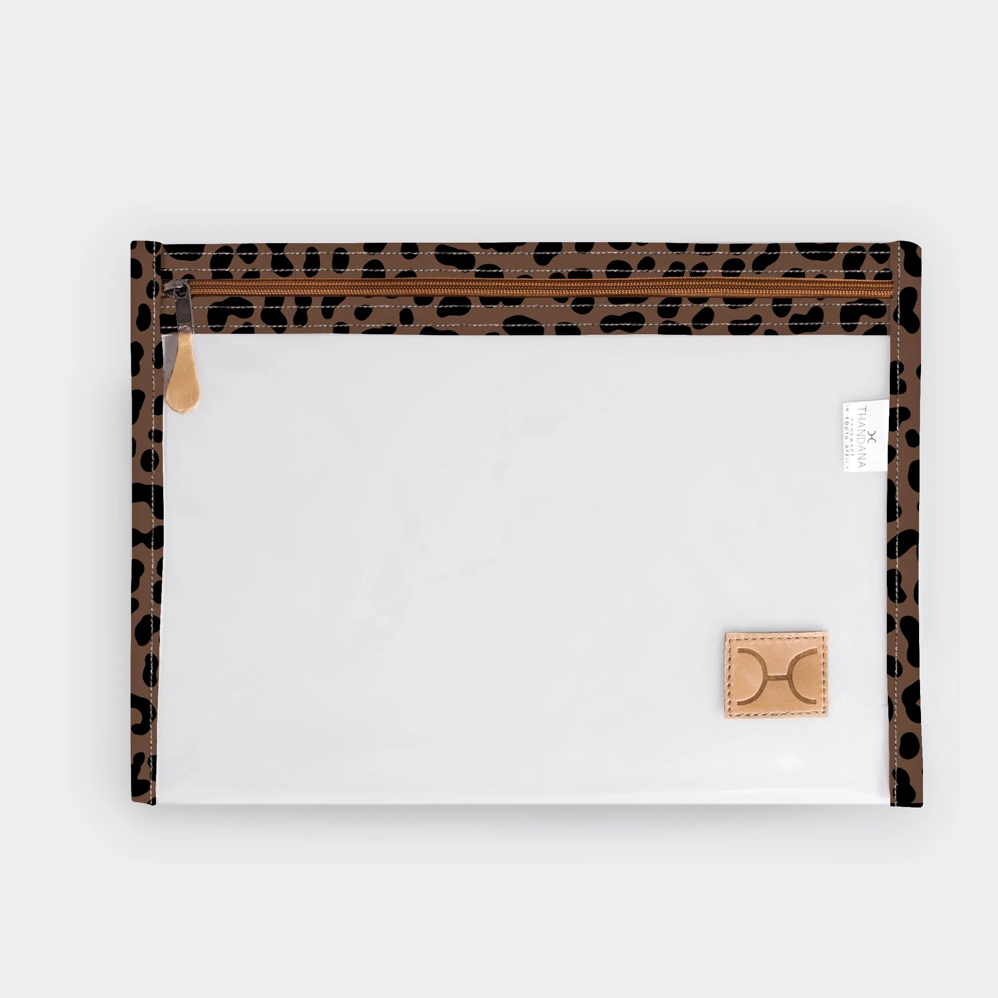 Clear Document Pouch Laminated Fabric