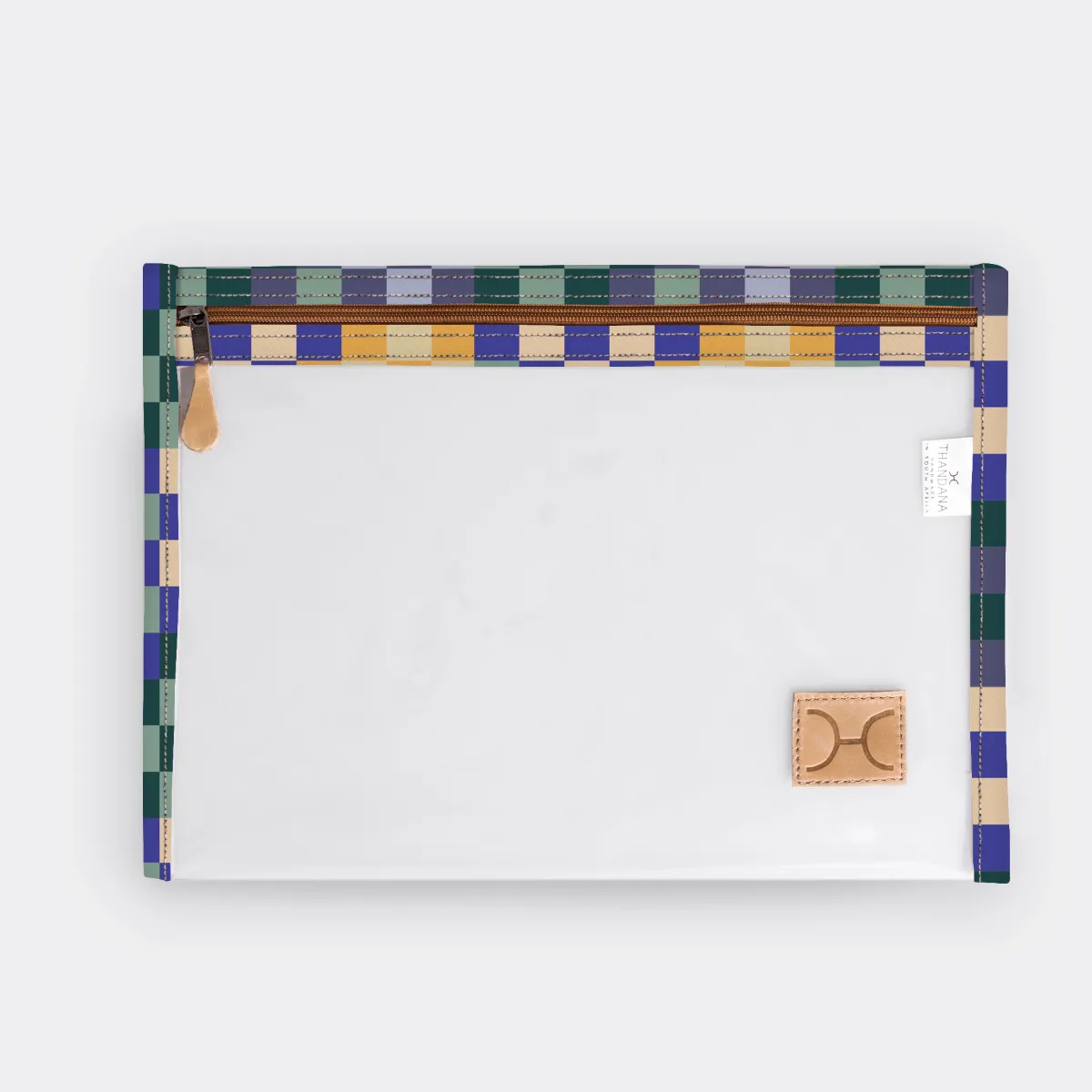 Clear Document Pouch Laminated Fabric