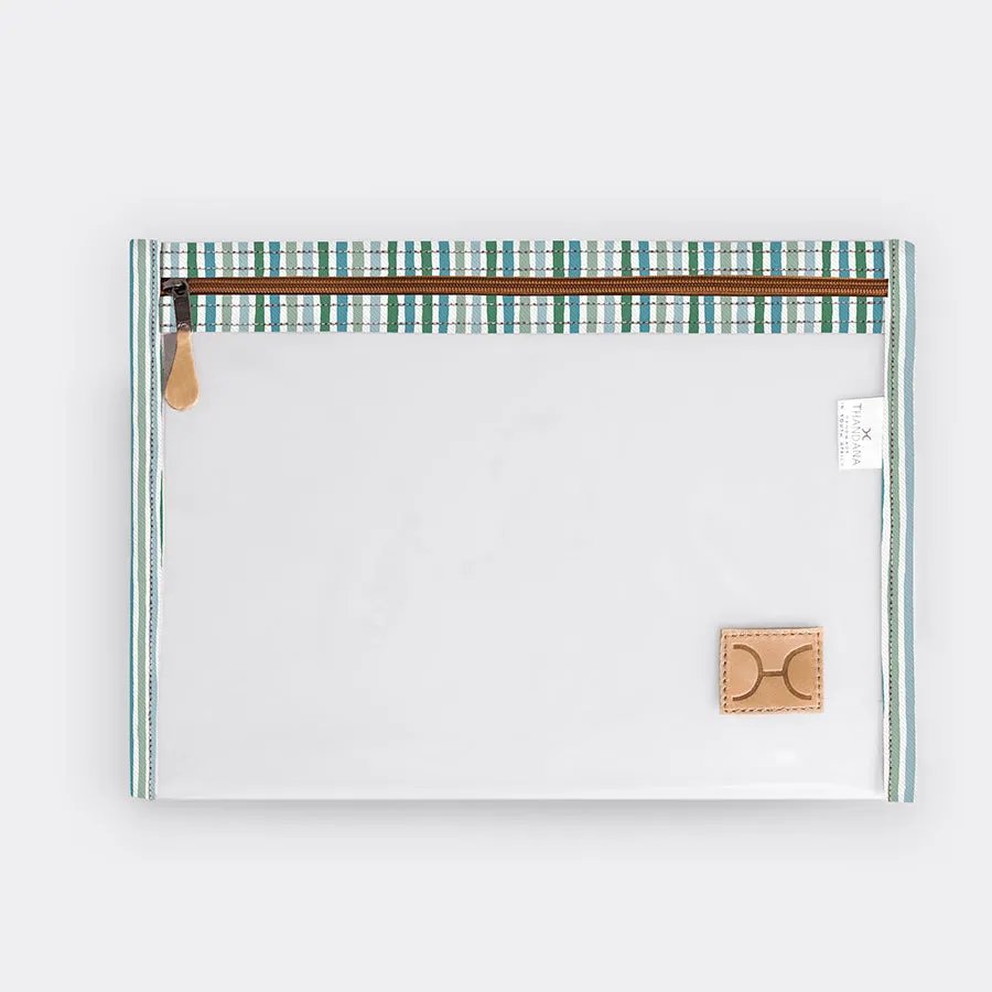 Clear Document Pouch Laminated Fabric