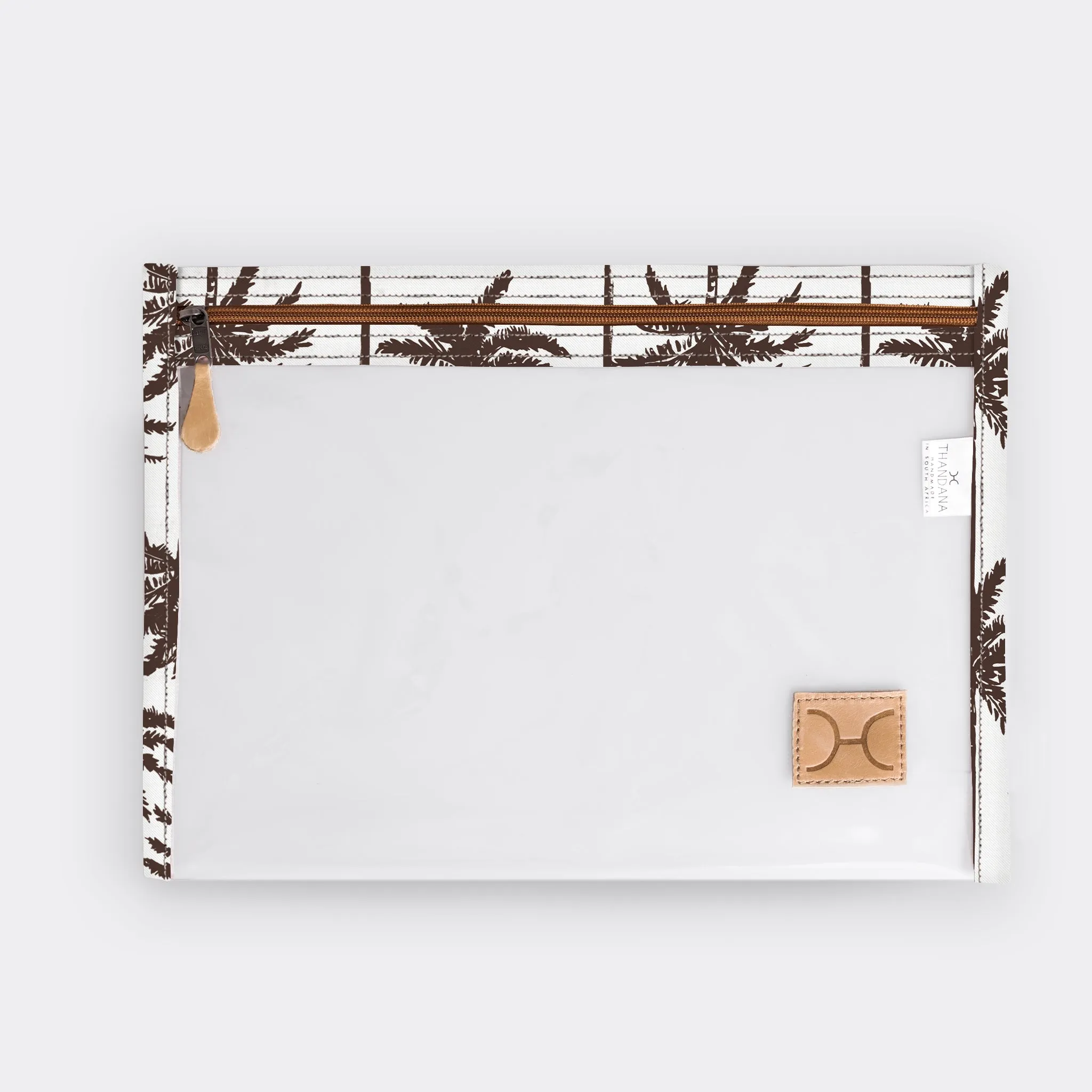 Clear Document Pouch Laminated Fabric