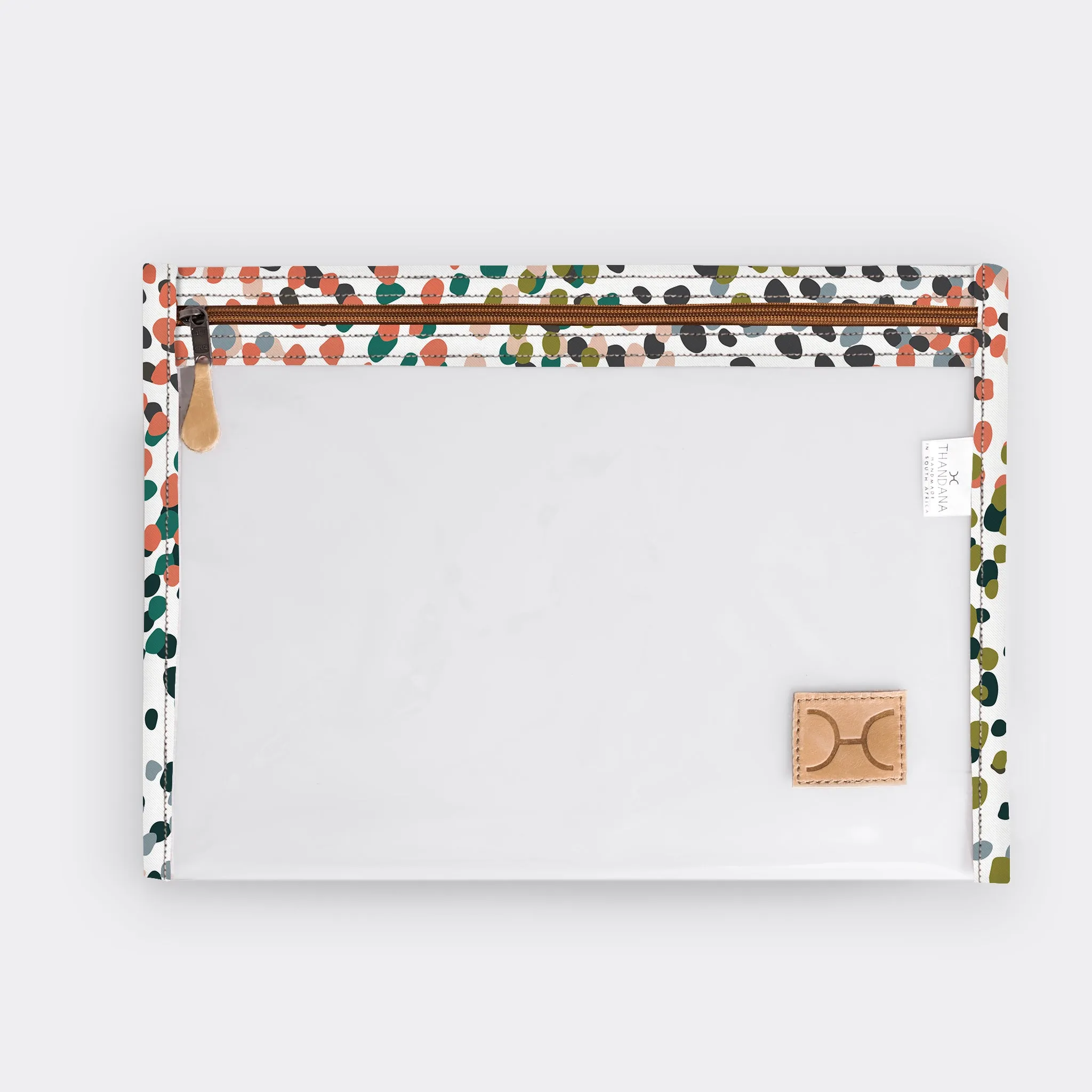 Clear Document Pouch Laminated Fabric