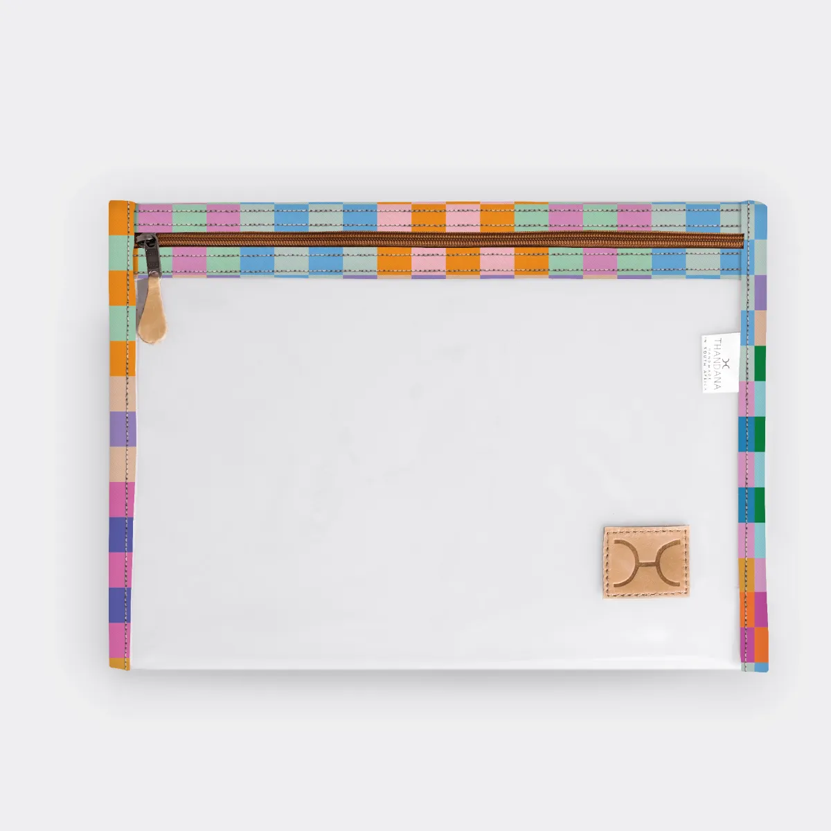 Clear Document Pouch Laminated Fabric