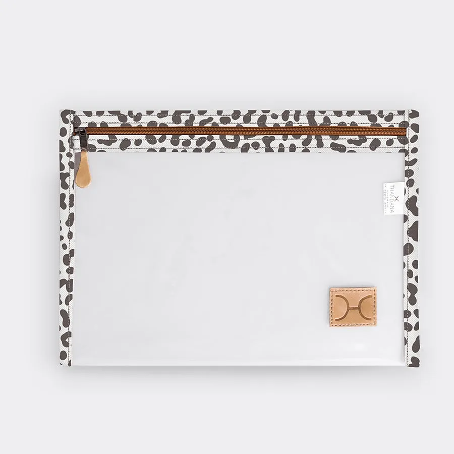 Clear Document Pouch Laminated Fabric