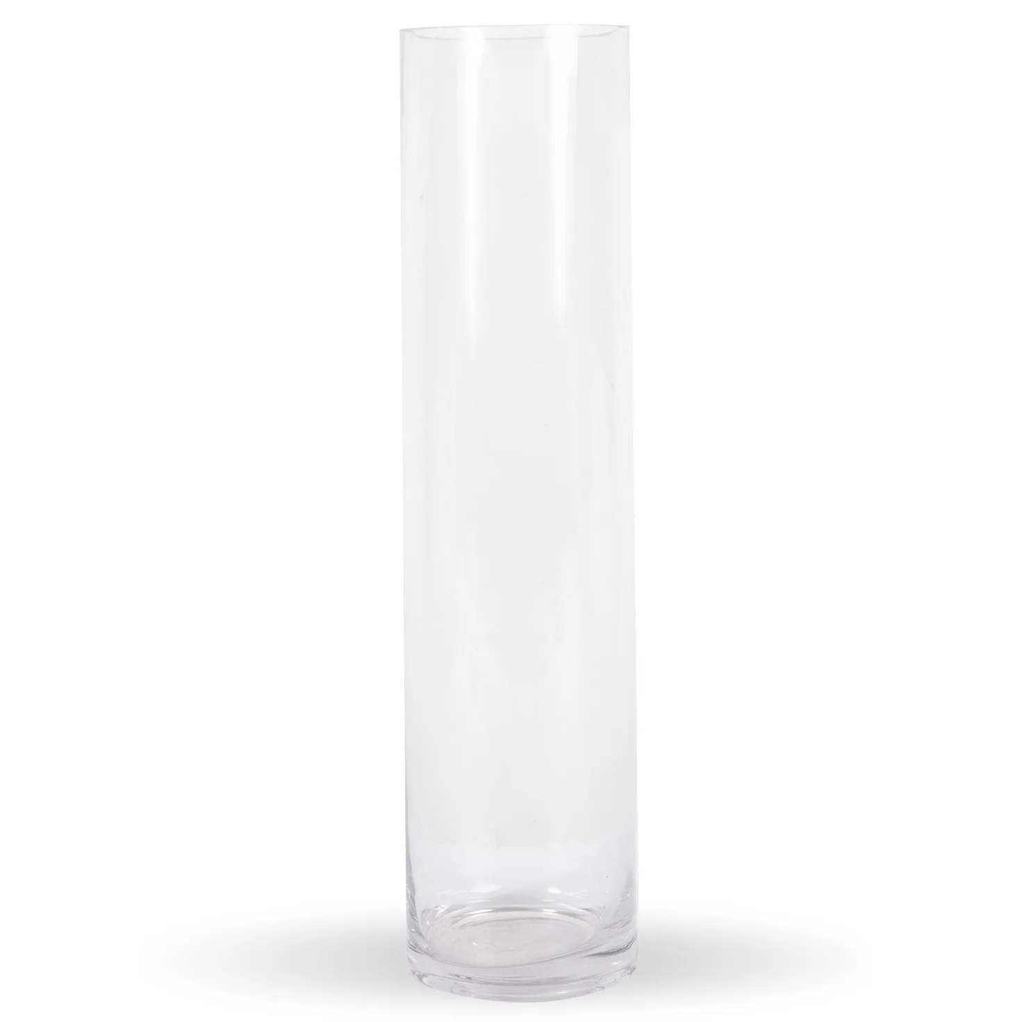 Clear Glass Cylinder Vase