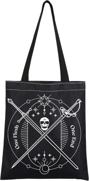 CMNIM G The Ninth Book Inspired Tote Bag The L-cked Merch One Flesh One End Sci-fi Fantasy Literature Book Gifts