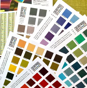 Color Card (Printed)