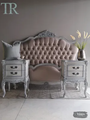 Commissioned Bedroom Suite in a french style white & blue finish