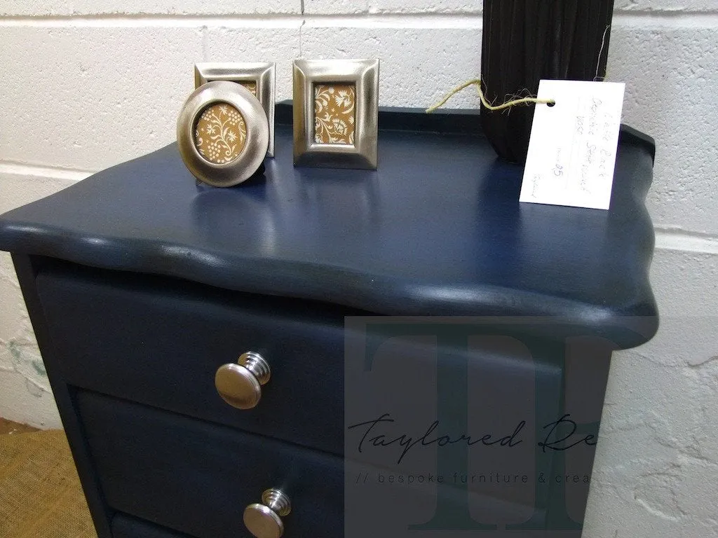 Commissioned Bedside in Napoleonic Blue