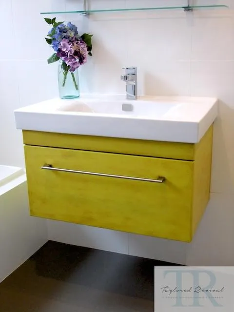 Commissioned bespoke bathroom vanities