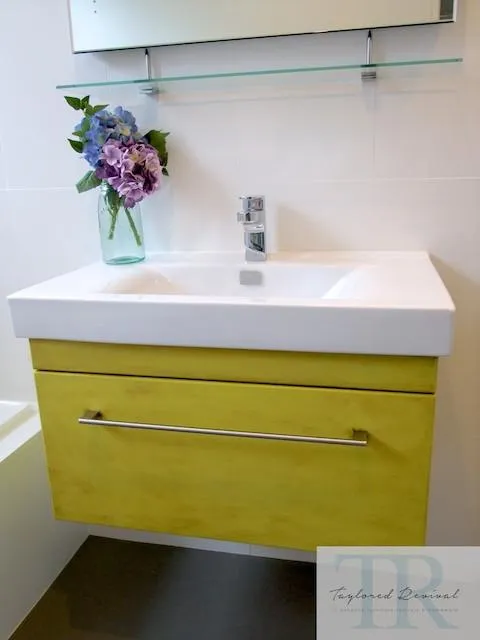 Commissioned bespoke bathroom vanities