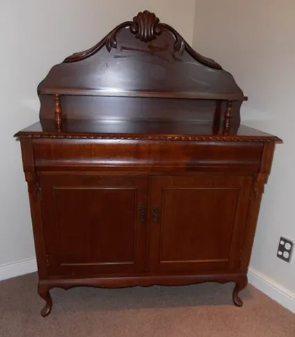 Commissioned Chiffonier in a custom blended Versailles