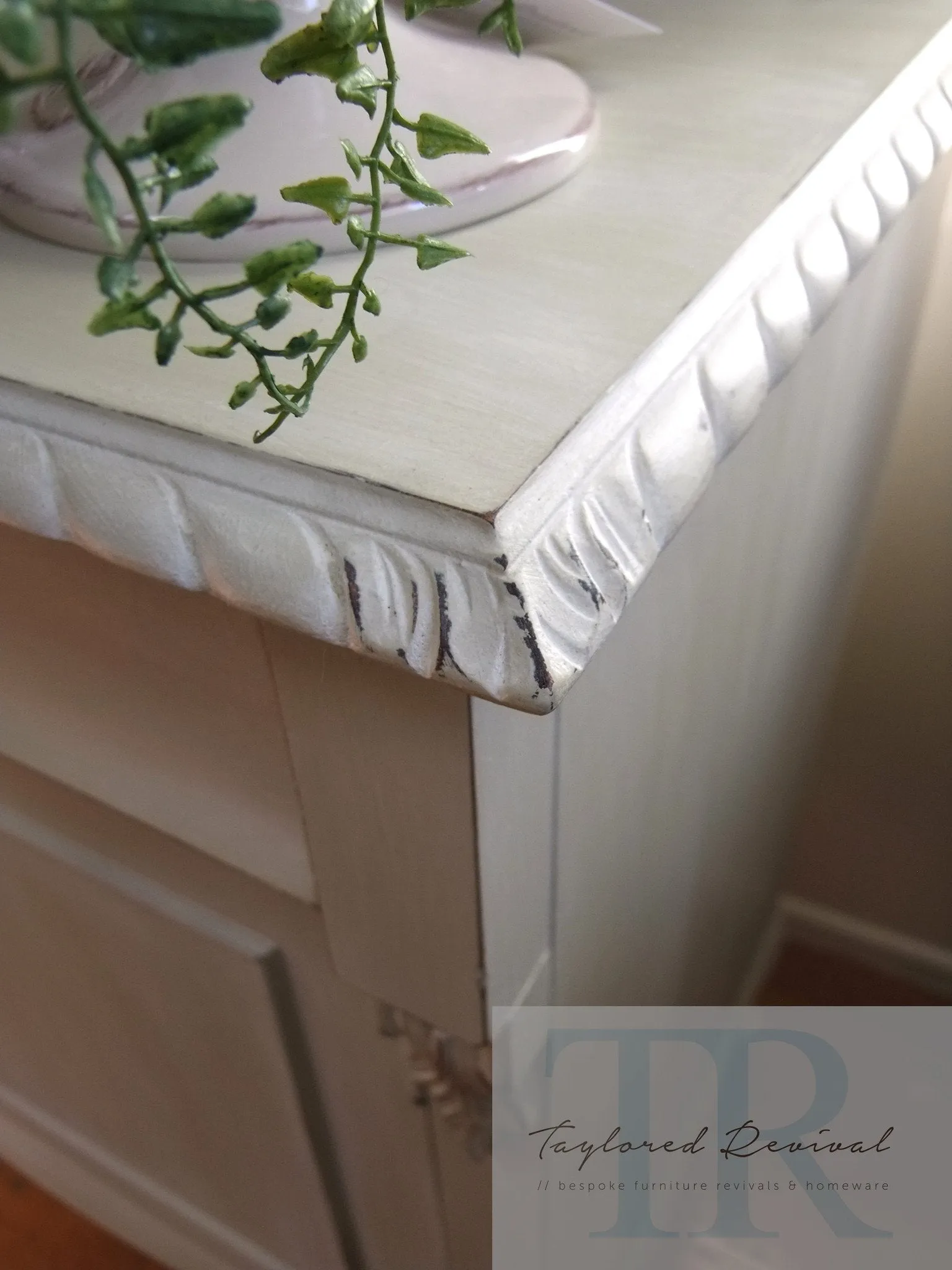 Commissioned Chiffonier in a custom blended Versailles