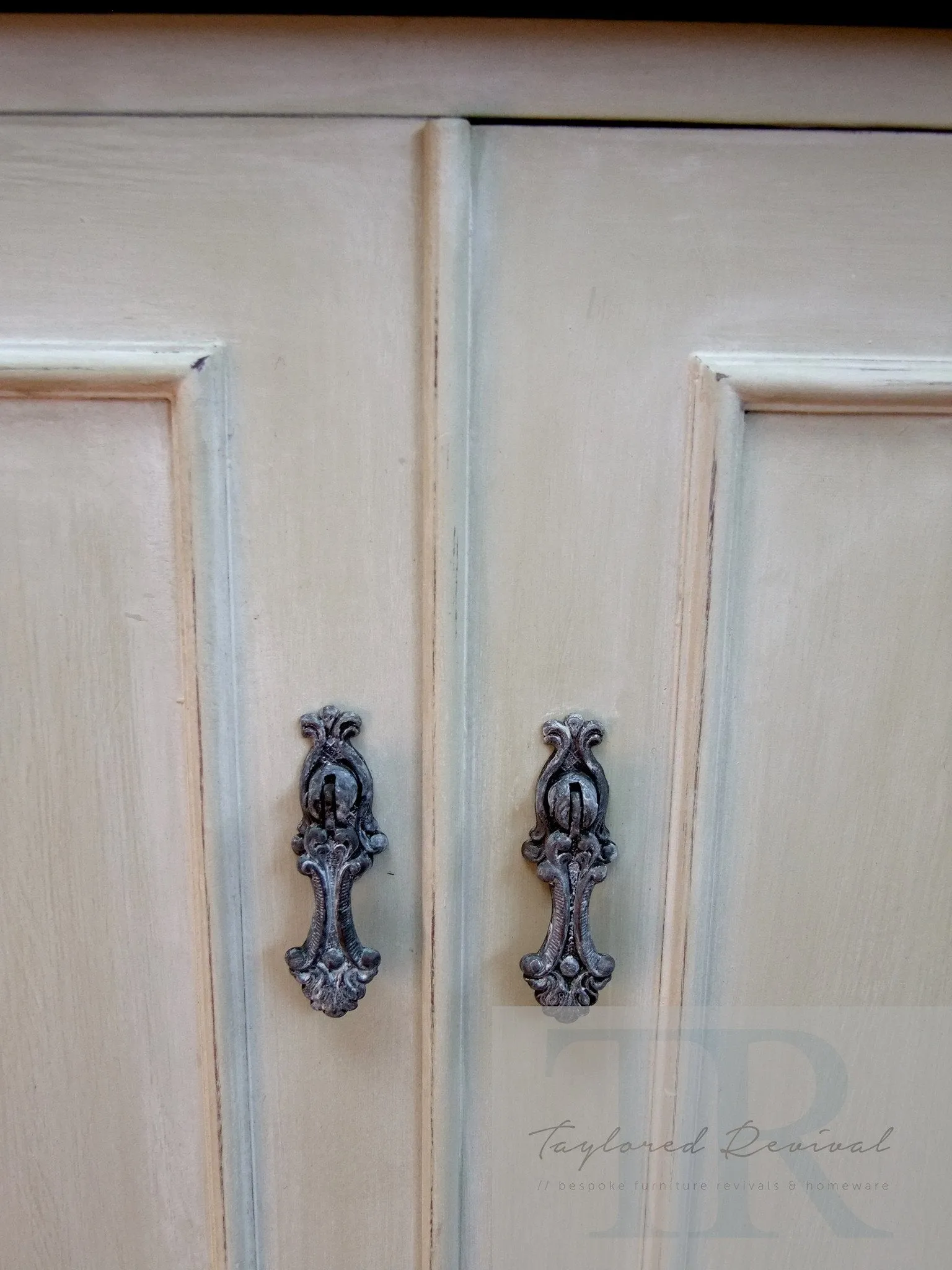Commissioned Chiffonier in a custom blended Versailles