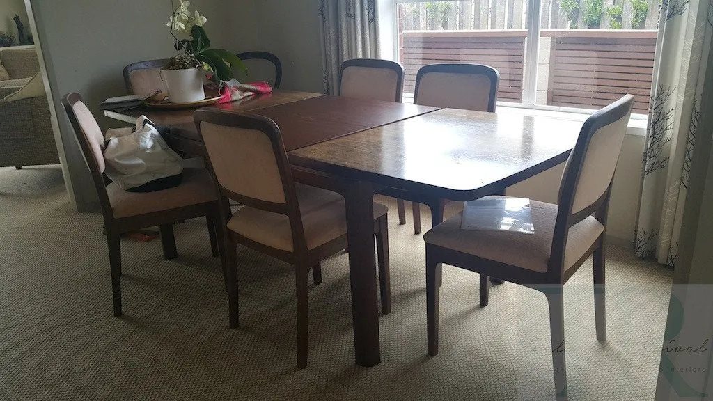 Commissioned Dining Room Suite in Graphite