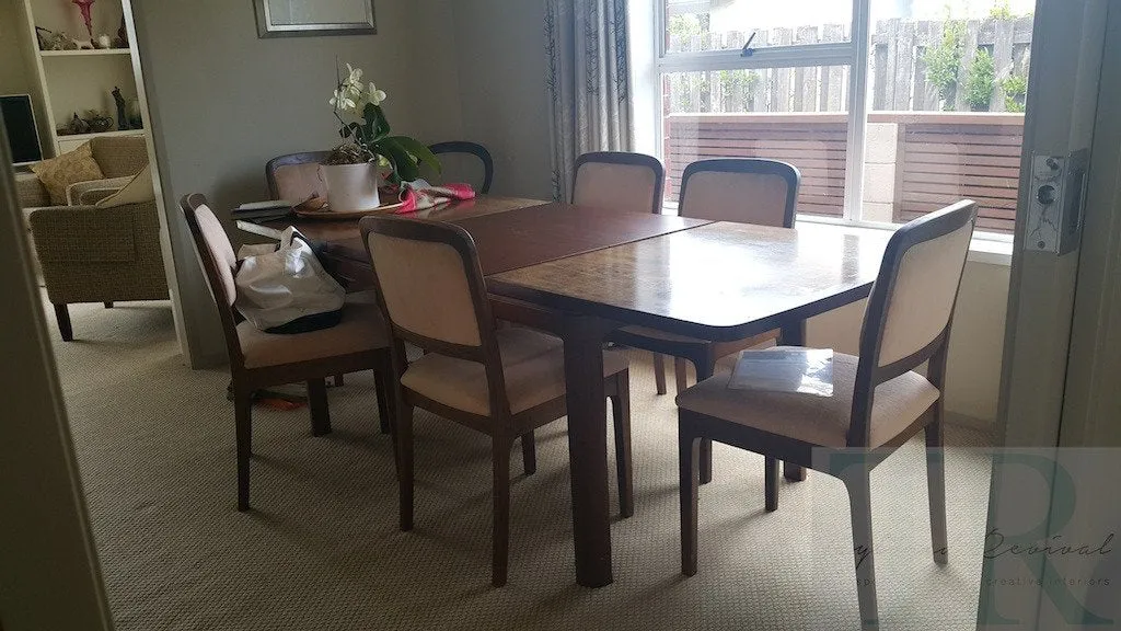 Commissioned Dining Room Suite in Graphite