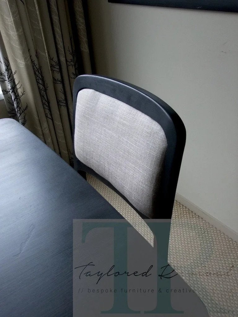 Commissioned Dining Room Suite in Graphite