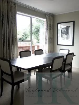 Commissioned Dining Room Suite in Graphite