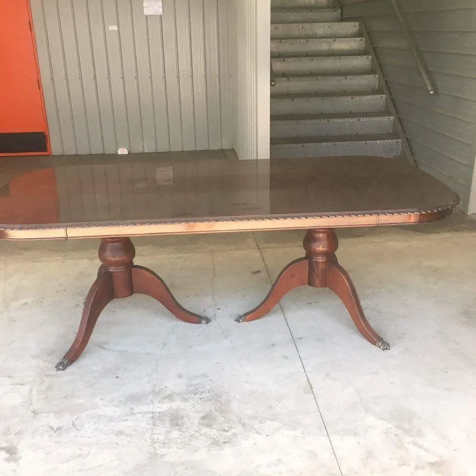 Commissioned Dining Table in Graphite