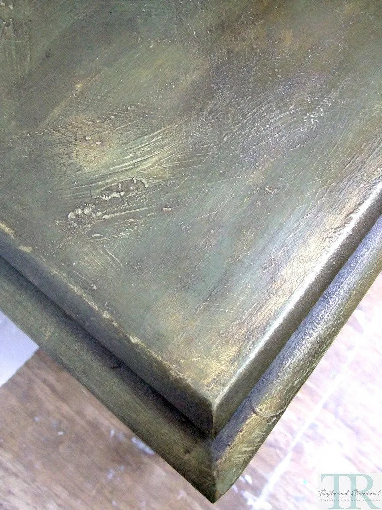 Commissioned Hall Table in creative bespoke finish