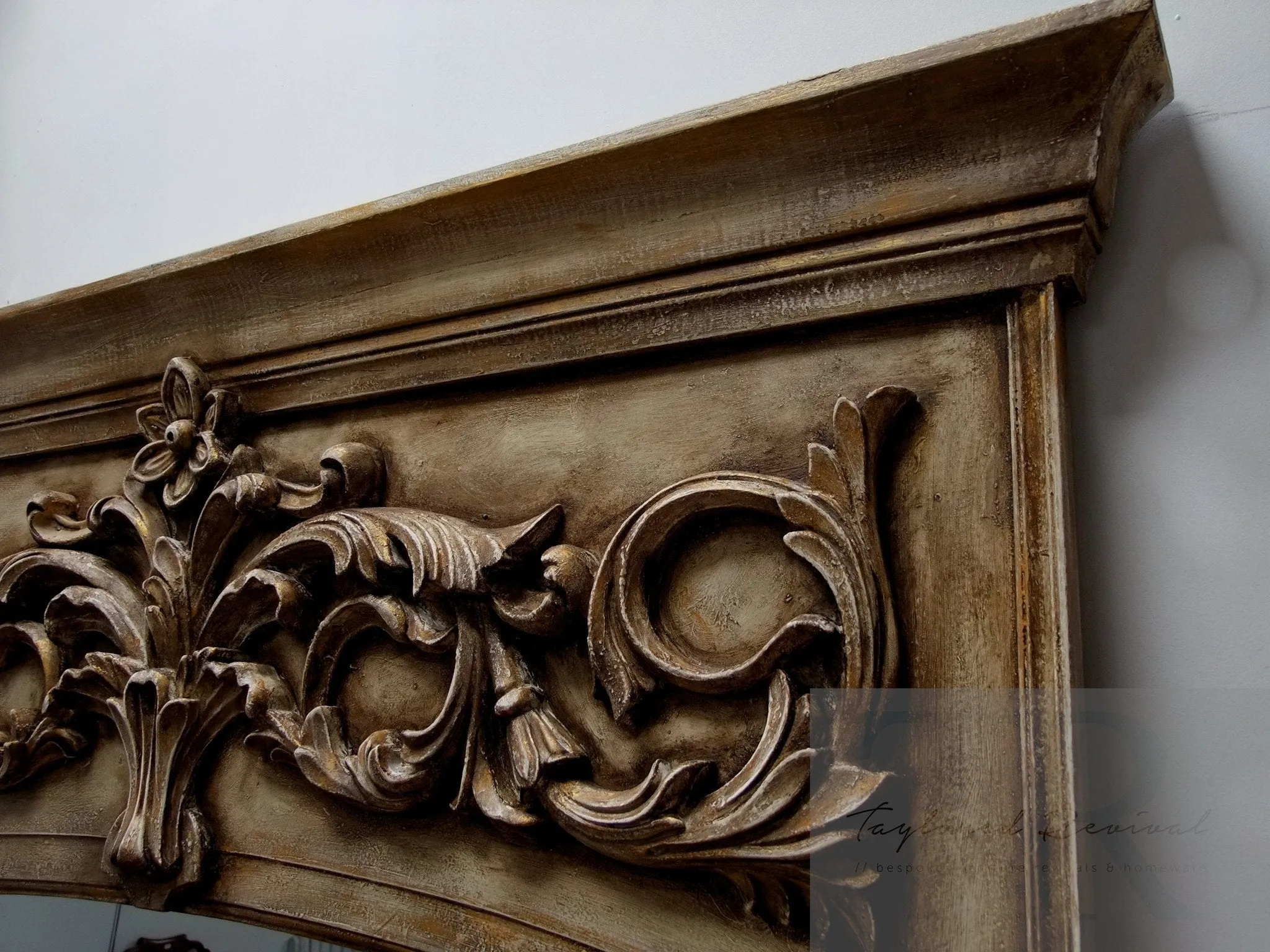 Commissioned, large mirror