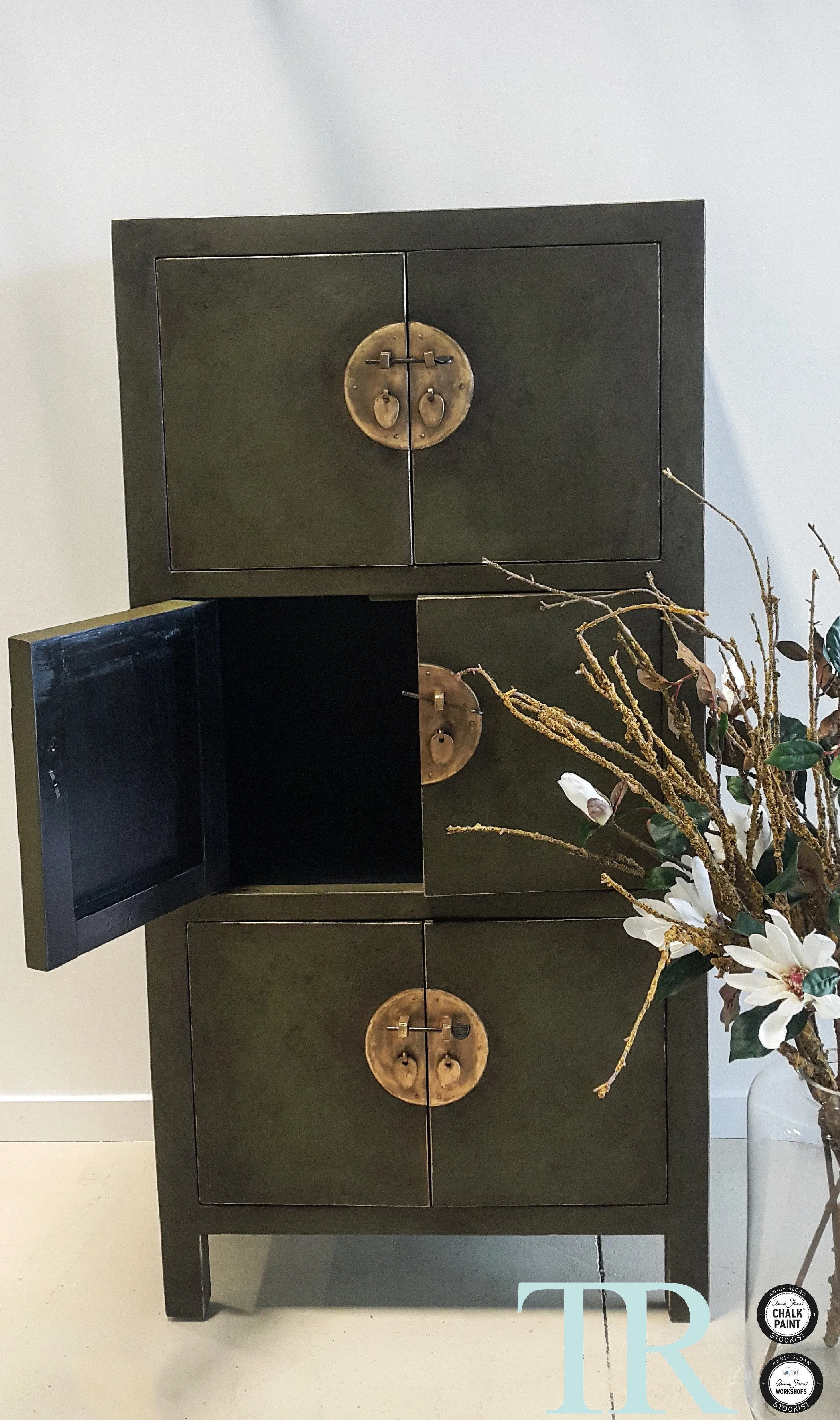 Commissioned Oriental Style Piece in Olive