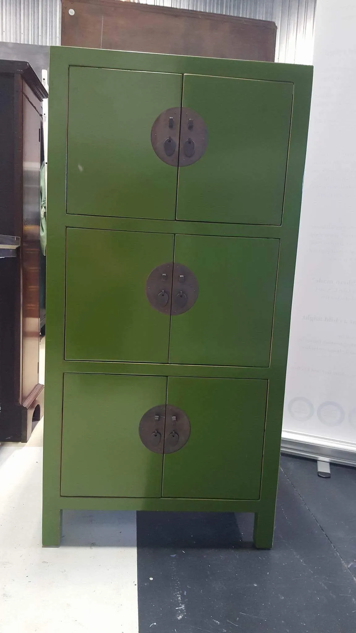 Commissioned Oriental Style Piece in Olive