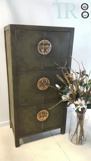 Commissioned Oriental Style Piece in Olive