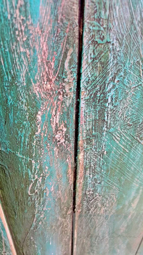 Commissioned Rustic entrance piece