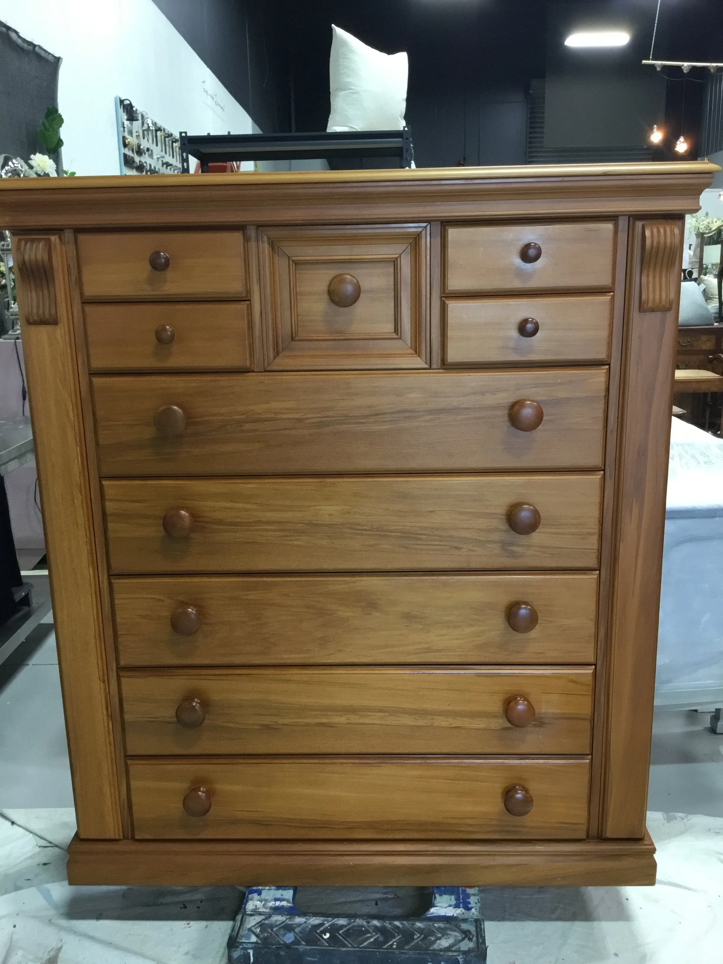 Commissioned Scotch Chest of Drawers