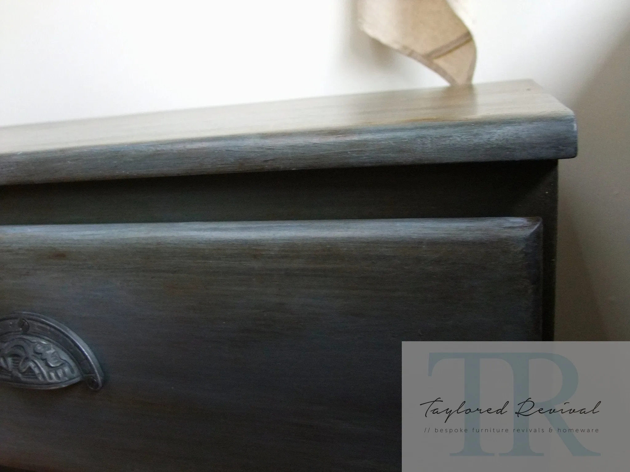 Commissioned set of drawers in a custom Industrial style finish