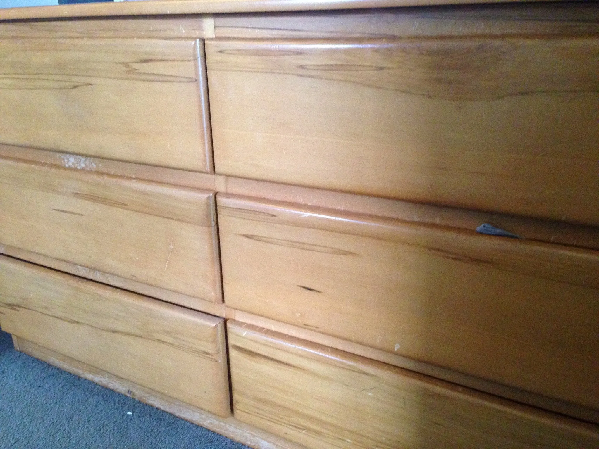 Commissioned set of drawers in a custom Industrial style finish