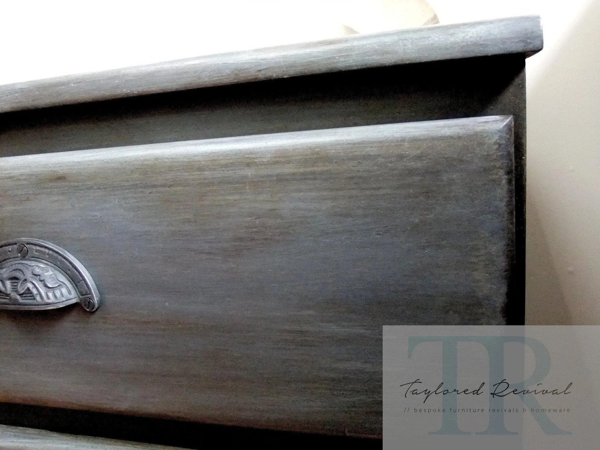 Commissioned set of drawers in a custom Industrial style finish