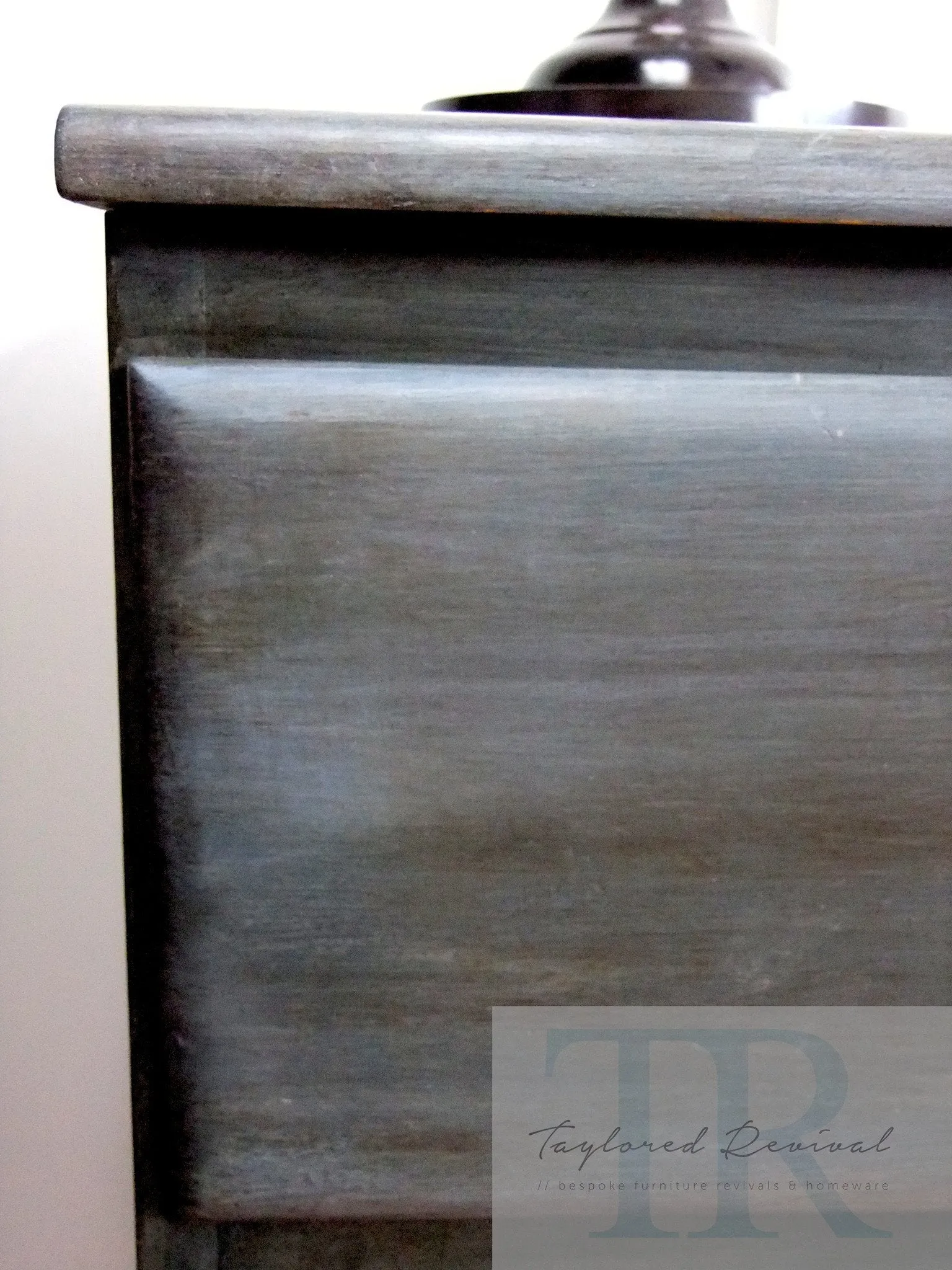 Commissioned set of drawers in a custom Industrial style finish