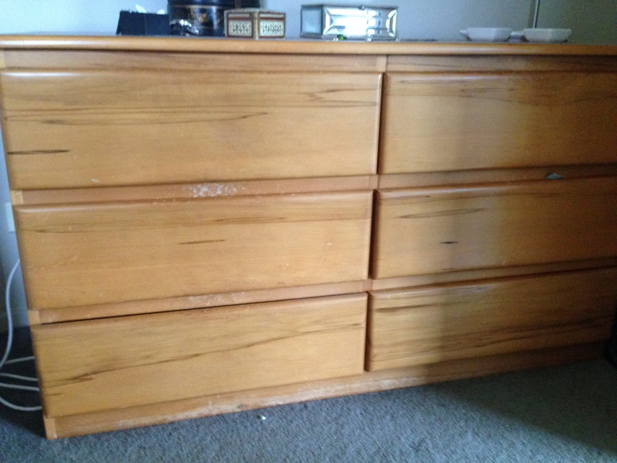 Commissioned set of drawers in a custom Industrial style finish