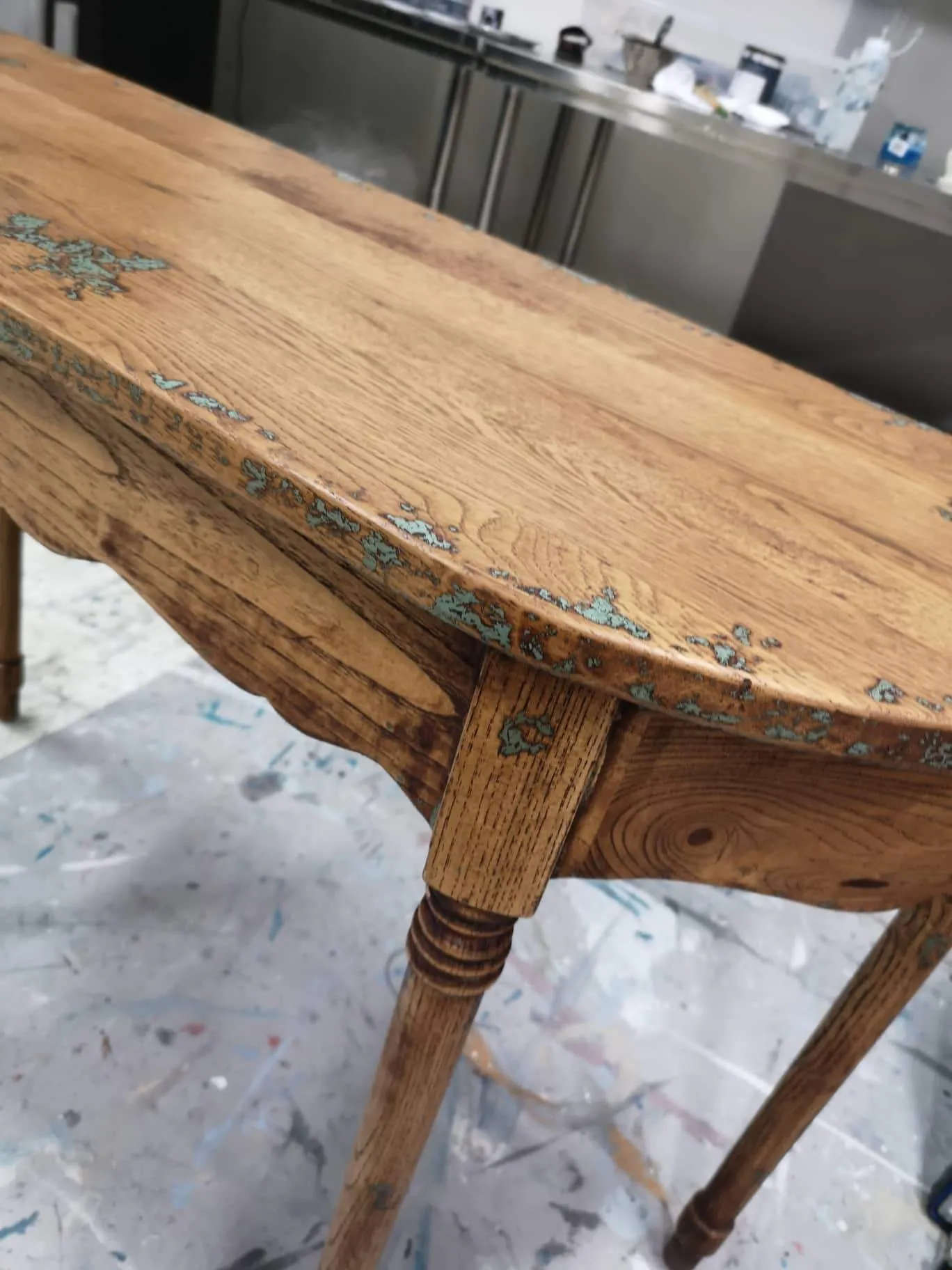 Commissioned Table in Verdant