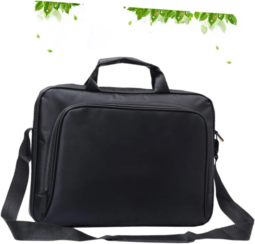 Computer Bag Hand Bill Shoulder Portable Bag Notebook Handbag outside Pockets