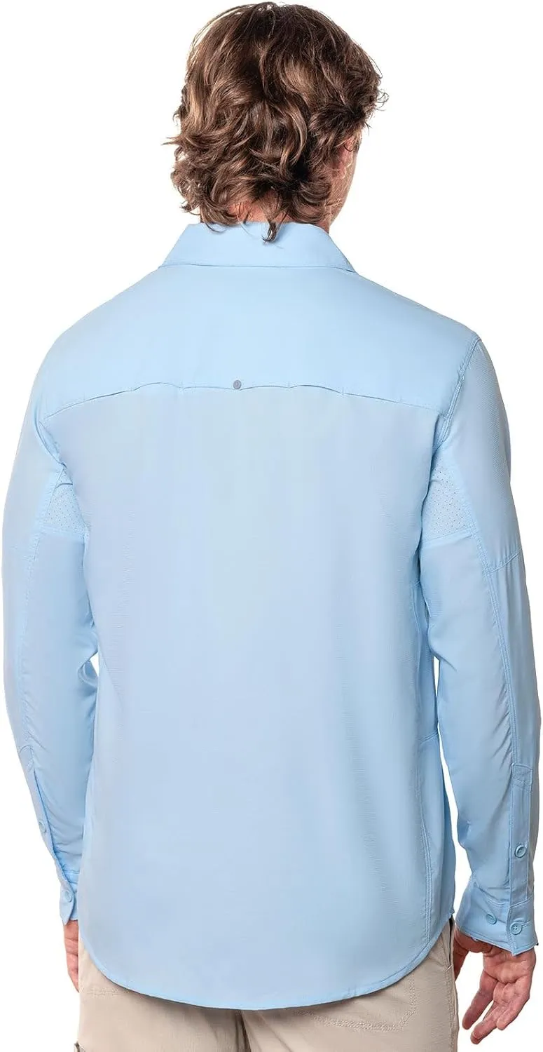 Coolibar UPF 50  Men’s Nassau Fishing Shirt - Sun Protective