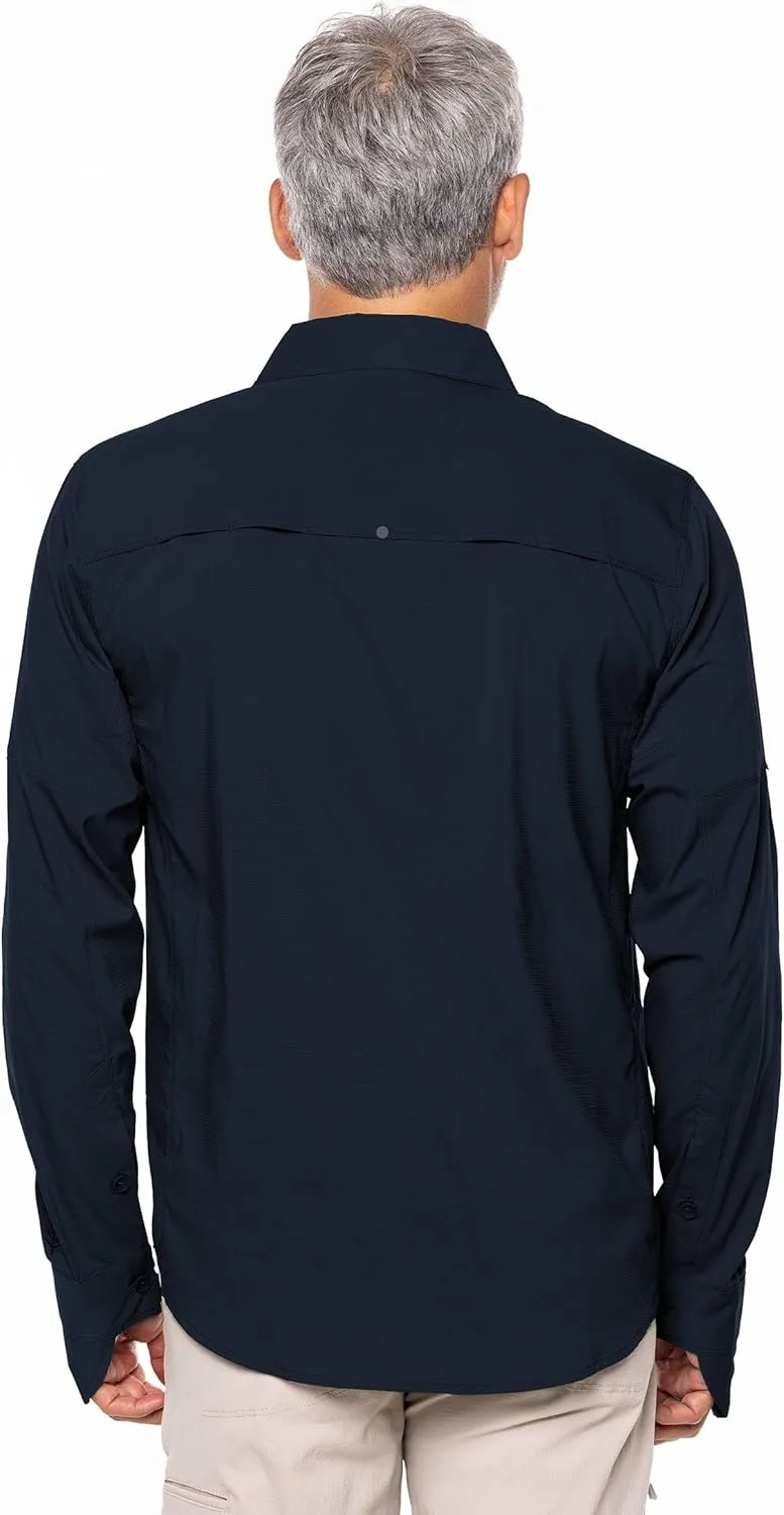 Coolibar UPF 50  Men’s Nassau Fishing Shirt - Sun Protective